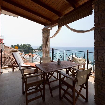 Ferienwohnung Petros Penthouse Parga Exterior foto