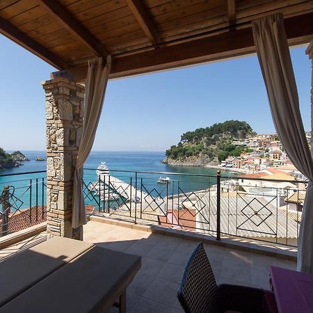 Ferienwohnung Petros Penthouse Parga Exterior foto