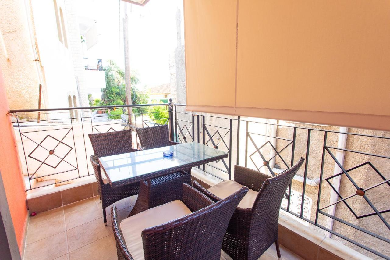Ferienwohnung Petros Penthouse Parga Exterior foto