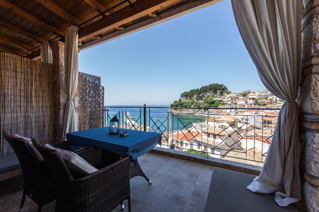 Ferienwohnung Petros Penthouse Parga Exterior foto