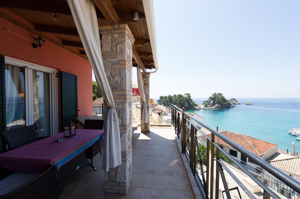Ferienwohnung Petros Penthouse Parga Exterior foto