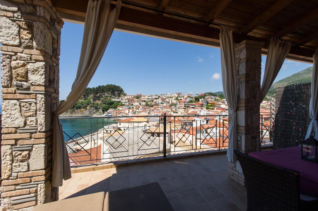 Ferienwohnung Petros Penthouse Parga Exterior foto